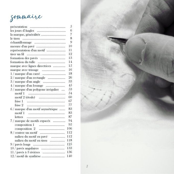 Jours d'Angles, la marque (livre technique)