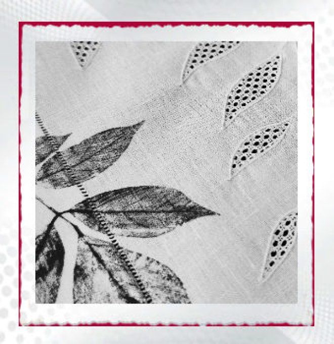 fiche imprimée motif cordonnet laurine