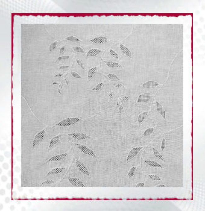 fiche imprimée motif cordonnet laurine