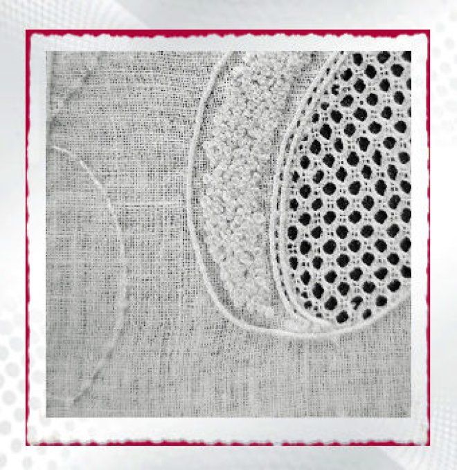 fiche imprimée motif cordonnet léopoldine