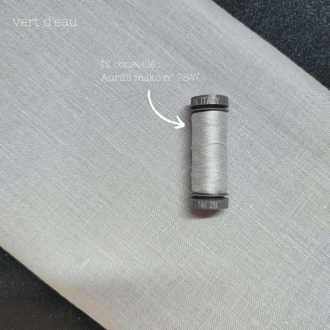 lin 14 fils/cm - coupon 35x50 cm 