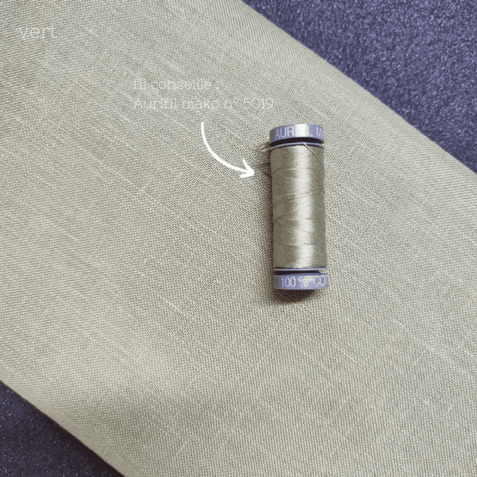 lin 14 fils/cm - coupon 35x50 cm 