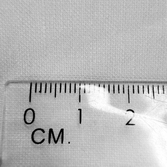 lin 22 fils/cm ivoire